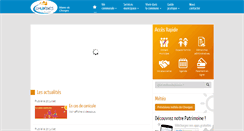 Desktop Screenshot of mairie-chorges.fr